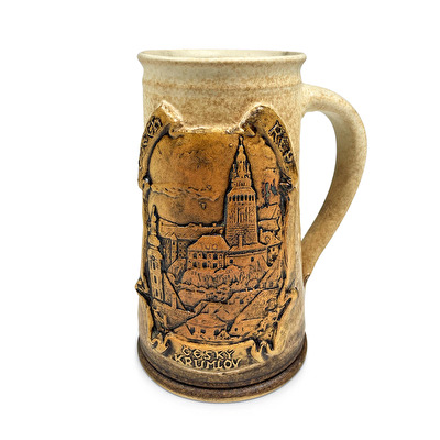 Ceramic tankard light Cesky Krumlov