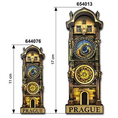 Magnet 3D Prager Rathausuhr 11 cm