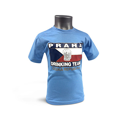 Baby-T-Shirt Prag D.T. hellblau 112.