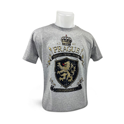 T-Shirt Tschechischer Löwe Königskrone 232.