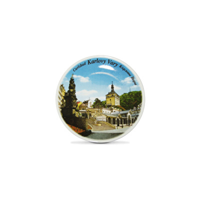 Platte Karlsbad - Karlovy Vary) Durchmesser 10 cm