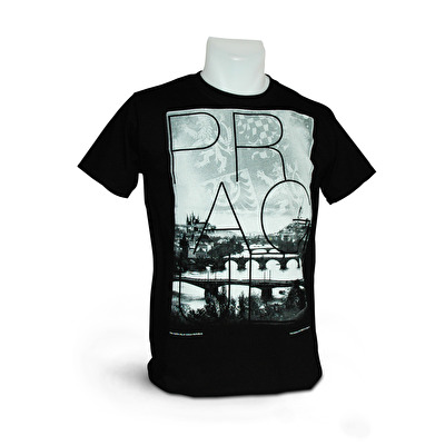 T-shirt Prague Lond 205. - Black