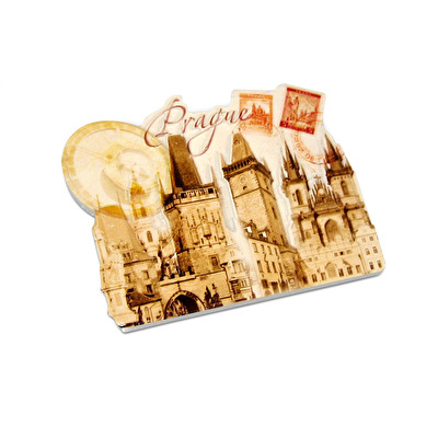 Magnet Prag Relief Retro