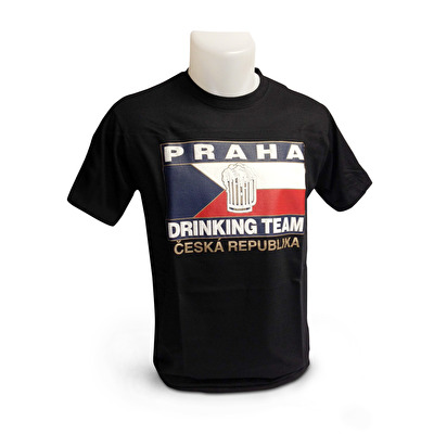 T-Shirt Prag D.T. schwarz 1. - Schwarz