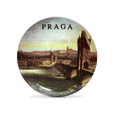 Talíř Praha Karlův most průměr 15 cm