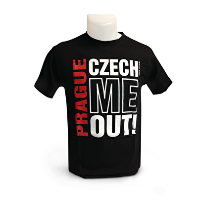 T-shirt Prague C.M.O. black 3. - Black