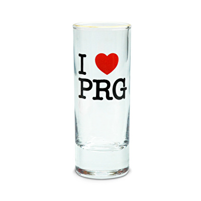 Shotglass I love PRG