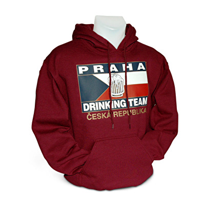 Sweatshirt Prague D.T. burgundy M3.