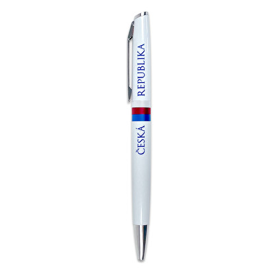 Pen Trikolora Česká Republika white - White