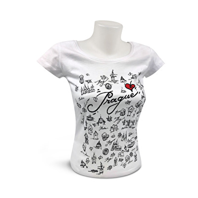 Women‘s T-shirt Prague PAR 100.