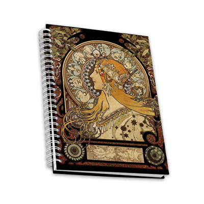 Notepad A5 Mucha Zodiak