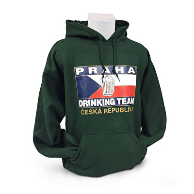 Sweatshirt Prague D.T. dark green M3. - Dark green