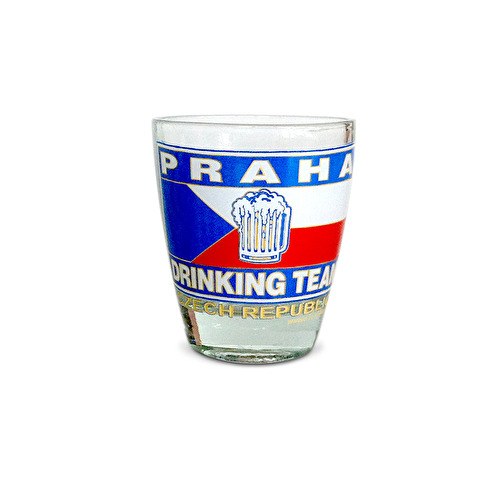 Shotglass Boston Prague D.T.