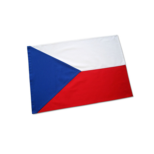 Die Flagge der Tschechischen Republik III. 65x85 cm