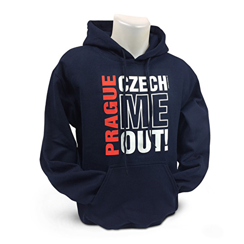 Sweatshirt mit Kapuze Prag C.M.O. dunkelblau M1.