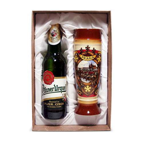 Bier Geschenkset Prag Keramik mix