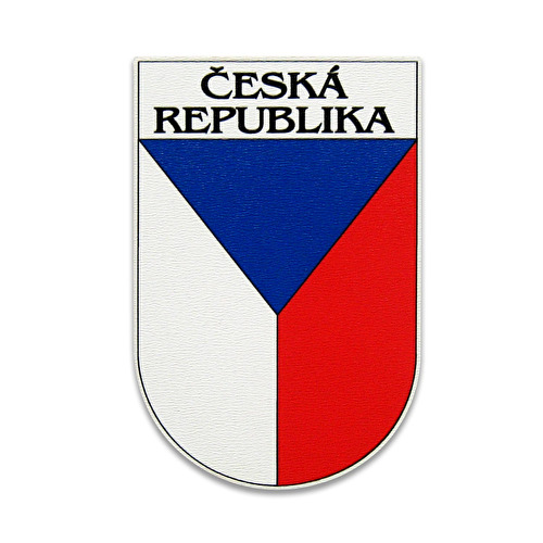 Hölzerner Magnet die Flagge der Tschechischen Republik 10.