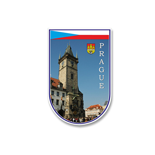 Sticker Prague Astronomical Clock 36.