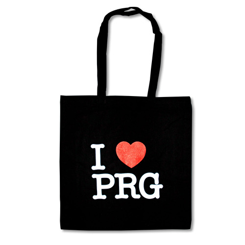 Stofftasche I love PRG 