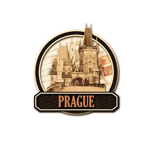 Magnet 3D Praha Retro