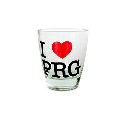 Shotglass Boston I love PRG