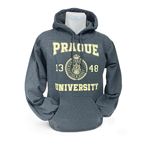 Sweatshirt Prague University dark grey M31.