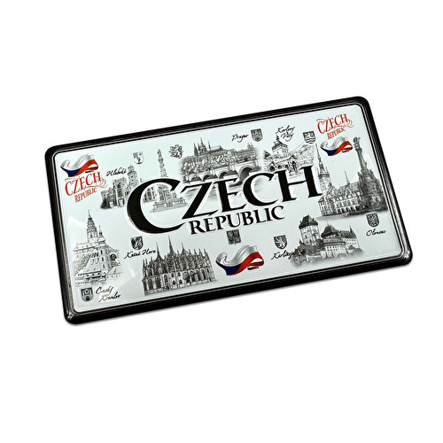 Magnet plechová cedule CZECH