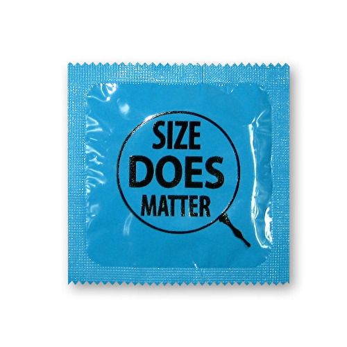 Kondom Prag Size does matter J