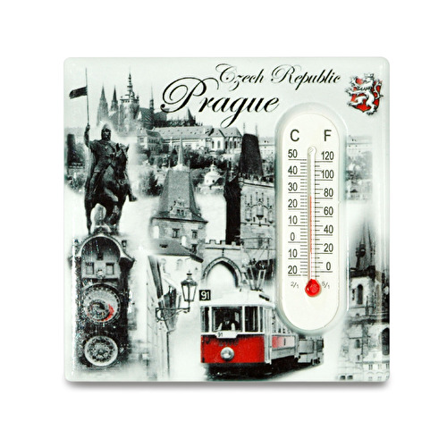 Magnet mit einem Thermometer Prag Montaz