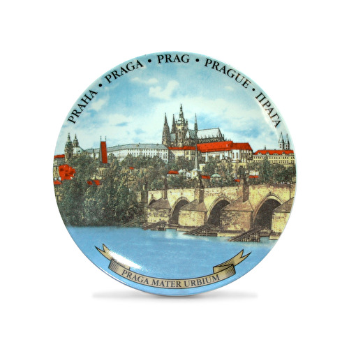 Plate Prague Castle diametre 15 cm