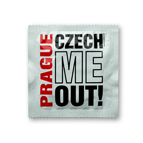 Kondom Prag C.M.O. B - weiß