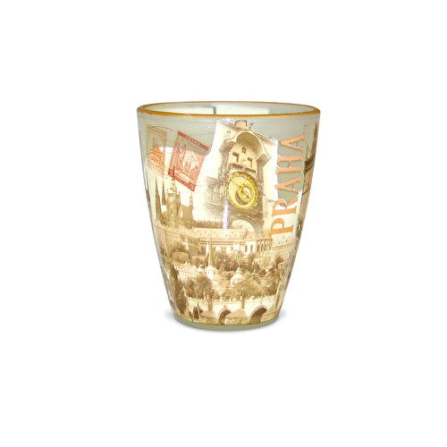 Shotglass Prague Retro I.