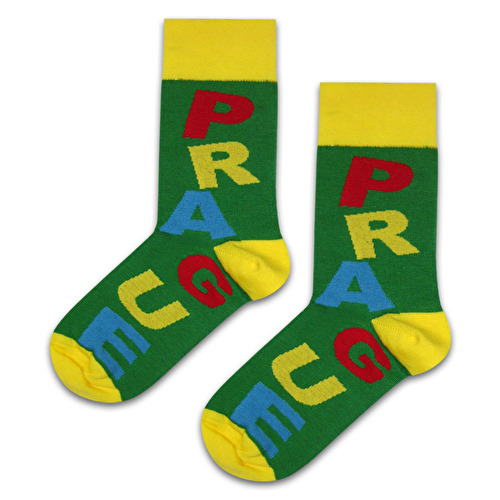 Ponožky PRAGUE zelené
