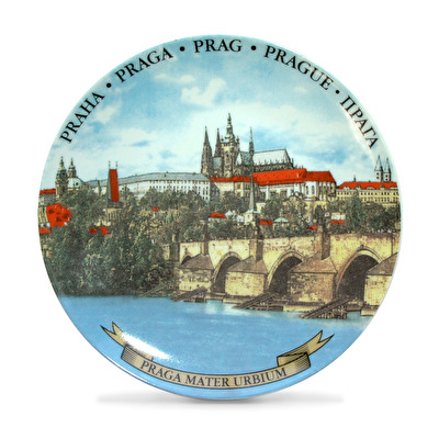 Talíř Praha Hrad průměr 19 cm