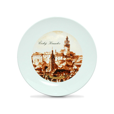 Plate Cesky Krumlov diametre 15 cm