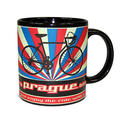 Tasse Prag Fahrrad 