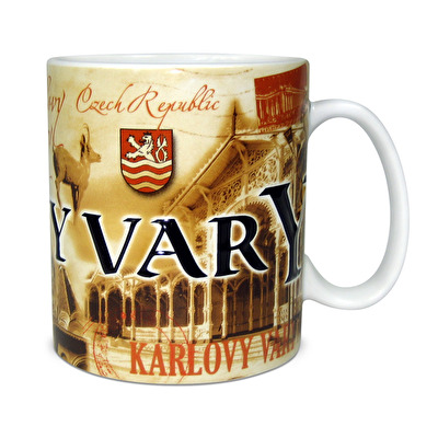 Hrnek giga Karlovy Vary Retro