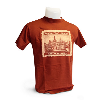 T-shirt Prague stamp Hradcany 52. - Bricky