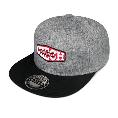 Čepice snapback REPUBLIC šedá - Šedá