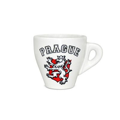 Cup Prague Czech Lion