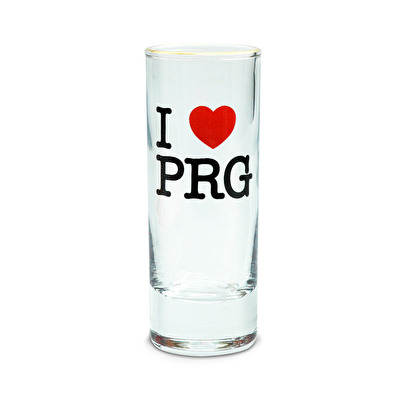 Sklo mini I love PRG