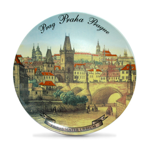 Talíř Praha Kampa průměr 19 cm