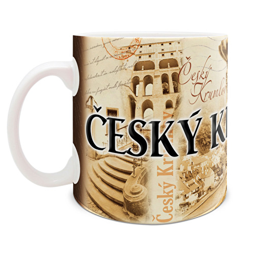 Hrnek giga Český Krumlov Retro 