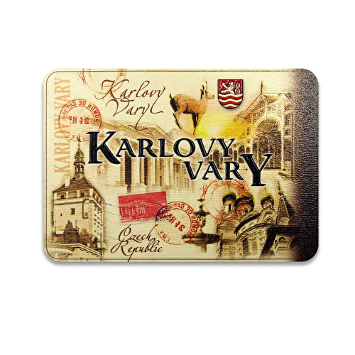 Magnet HDF 3D Karlovy Vary Retro 32.