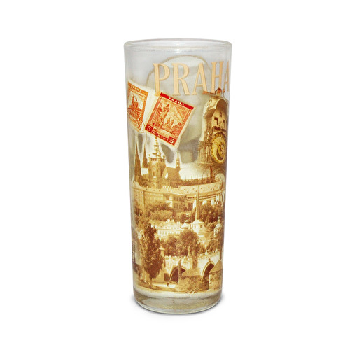 Shotglass Prague Retro