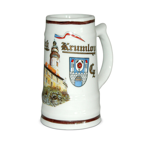 Keramische Miniatur Böhmisch Krumau - Cesky Krumlov B